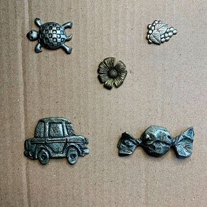 5 Big Bang Drawer Pulls Car Turtle Candy Flower